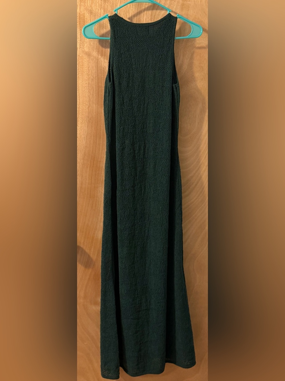 Future Collective Dark Green Maxi Knit Skirt - Picture 2 of 6
